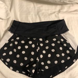 Outdoor Voices polka dot shorts